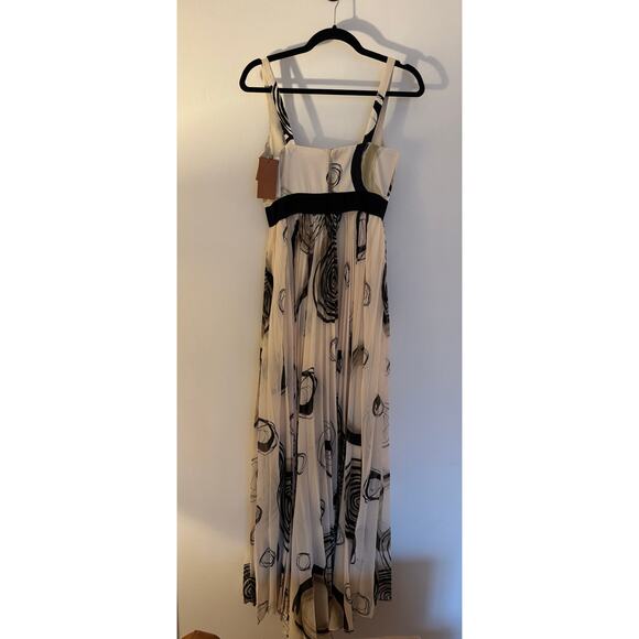 Silvia Tcherassi White Zenu Dress and Black Belt NWT - Picture 1 of 12